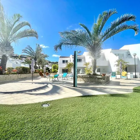 Estudio Con Bonita Vista, Wifi,piscina,cerca Playa Em Tenerife Sur *