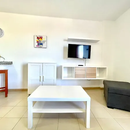 Apartman Estudio Con Bonita Vista, Wifi,piscina,cerca Playa Em Tenerife Sur Costa Adeje (Tenerife)