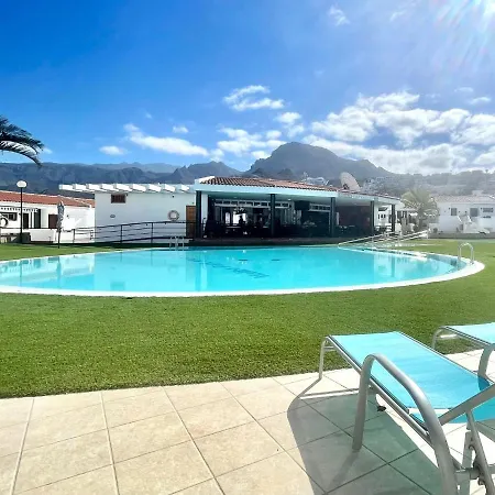 Estudio Con Bonita Vista, Wifi,piscina,cerca Playa Em Tenerife Sur *