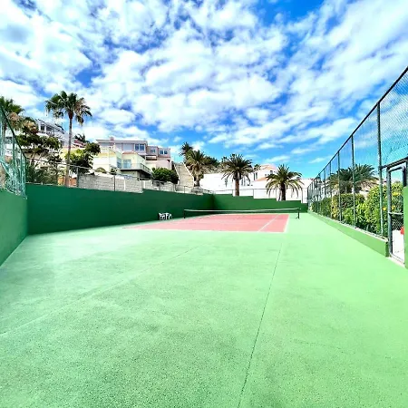 Estudio Con Bonita Vista, Wifi,piscina,cerca Playa Em Tenerife Sur Apartament Costa Adeje (Tenerife)