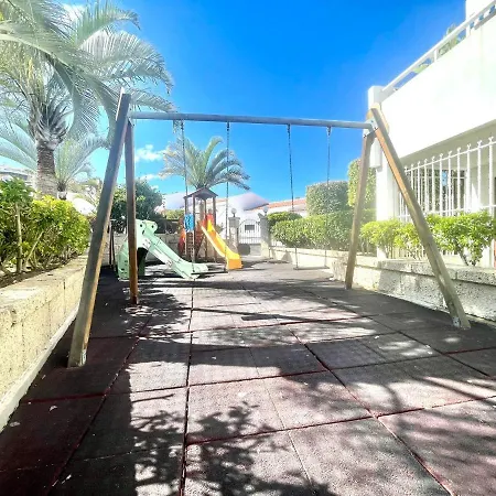 Estudio Con Bonita Vista, Wifi,piscina,cerca Playa Em Tenerife Sur Apartament *